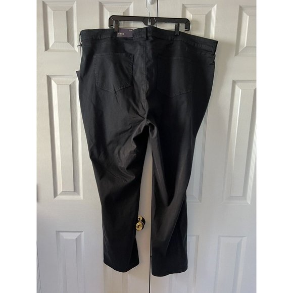 NYDJ Marilyn Straight Black Pants Size 28W NWT - Picture 7 of 16
